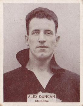 1933 Wills's Victorian Footballers (Large) #67 Alex Duncan Front